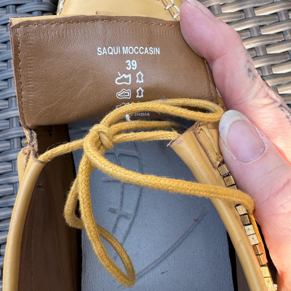 Laidback London saqui moccasin boots 39 - Picture 4 of 8